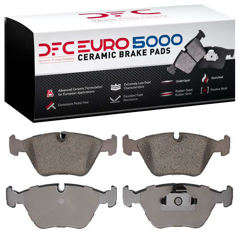 Picture of DFC Euro 5000 Ceramic Brake Pads - 1600-0725-00