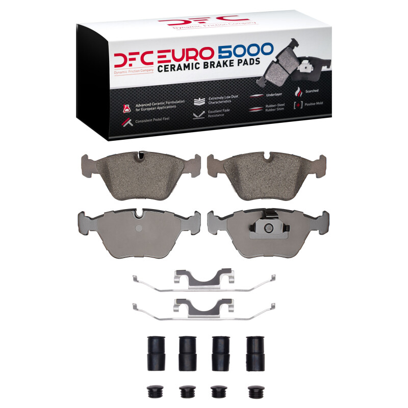 Picture of DFC Euro 5000 Ceramic Brake Pads - 1600-0725-01