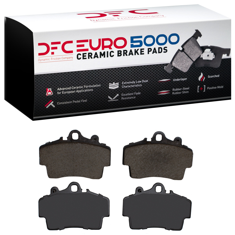 Picture of DFC Euro 5000 Ceramic Brake Pads - 1600-0737-00