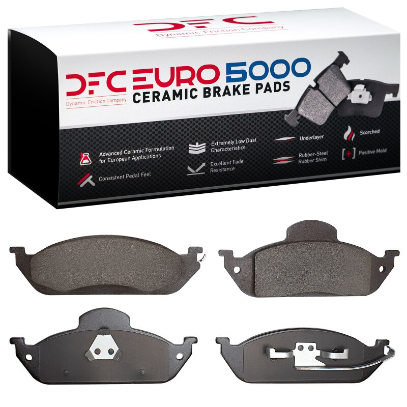 Picture of DFC Euro 5000 Ceramic Brake Pads - 1600-0760-00