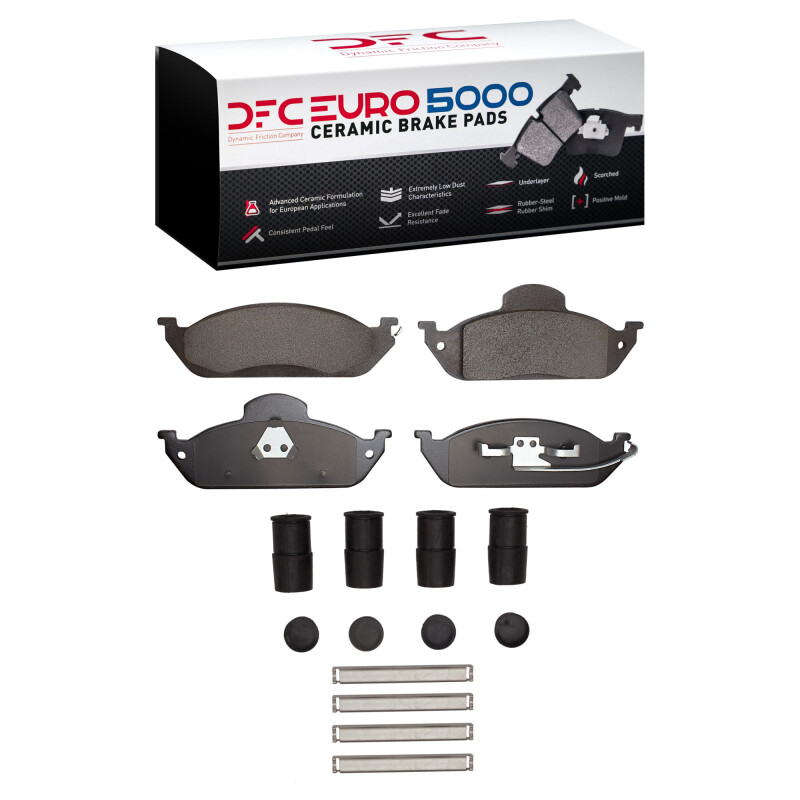Picture of DFC Euro 5000 Ceramic Brake Pads - 1600-0760-01