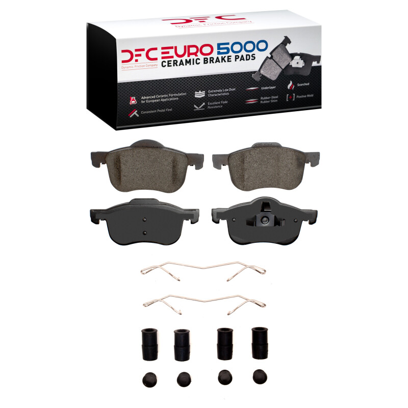 Picture of DFC Euro 5000 Ceramic Brake Pads - 1600-0794-01