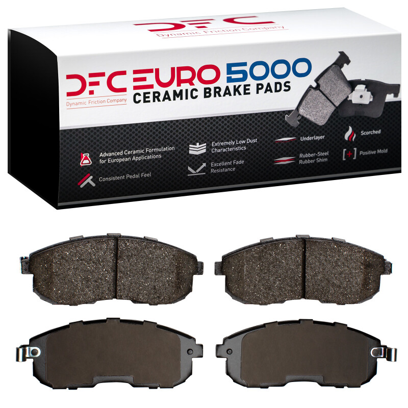 Picture of DFC Euro 5000 Ceramic Brake Pads - 1600-0815-00