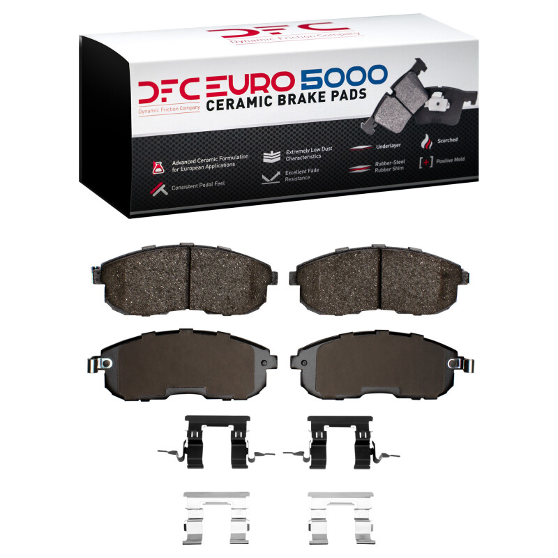 Picture of DFC Euro 5000 Ceramic Brake Pads - 1600-0815-01
