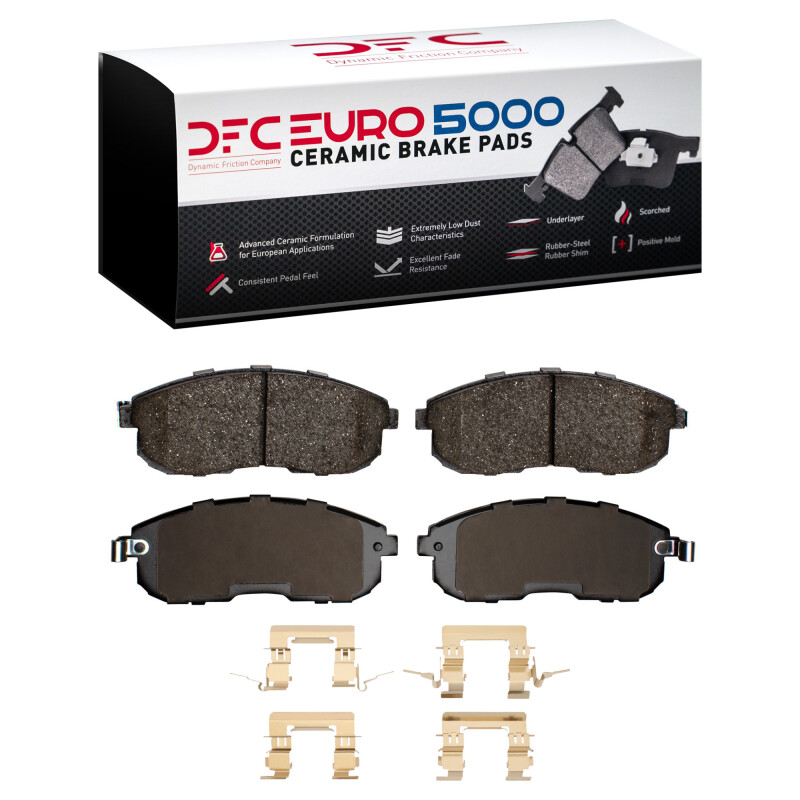 Picture of DFC Euro 5000 Ceramic Brake Pads - 1600-0815-02