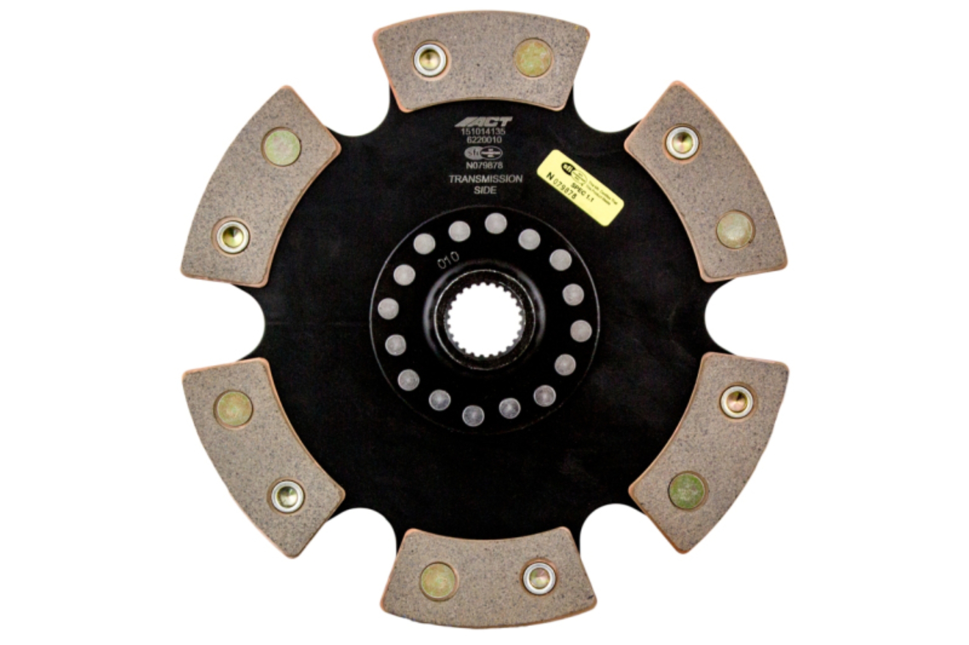 Picture of ACT 6 Pad Rigid Race Clutch Disc