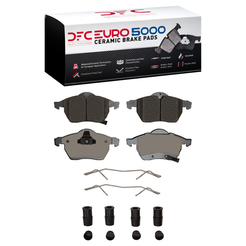 Picture of DFC Euro 5000 Ceramic Brake Pads - 1600-0819-01