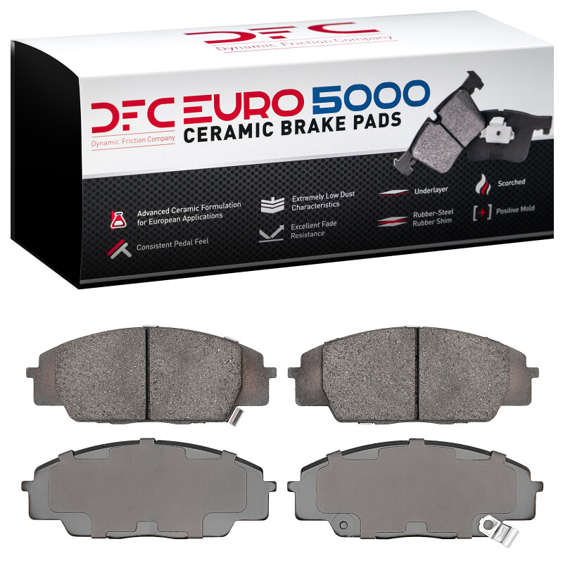 Picture of DFC Euro 5000 Ceramic Brake Pads - 1600-0829-00
