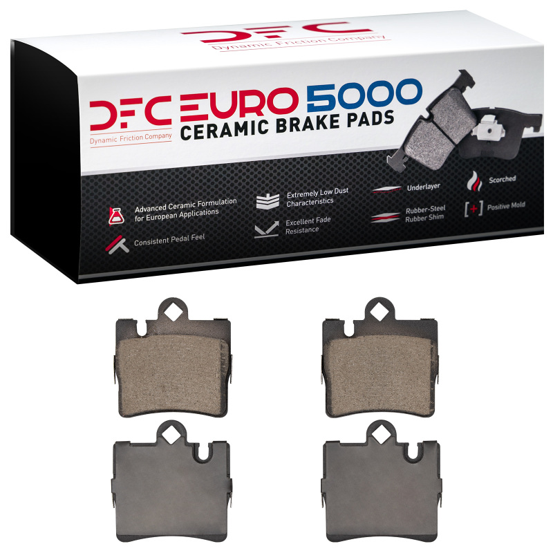 Picture of DFC Euro 5000 Ceramic Brake Pads - 1600-0848-00
