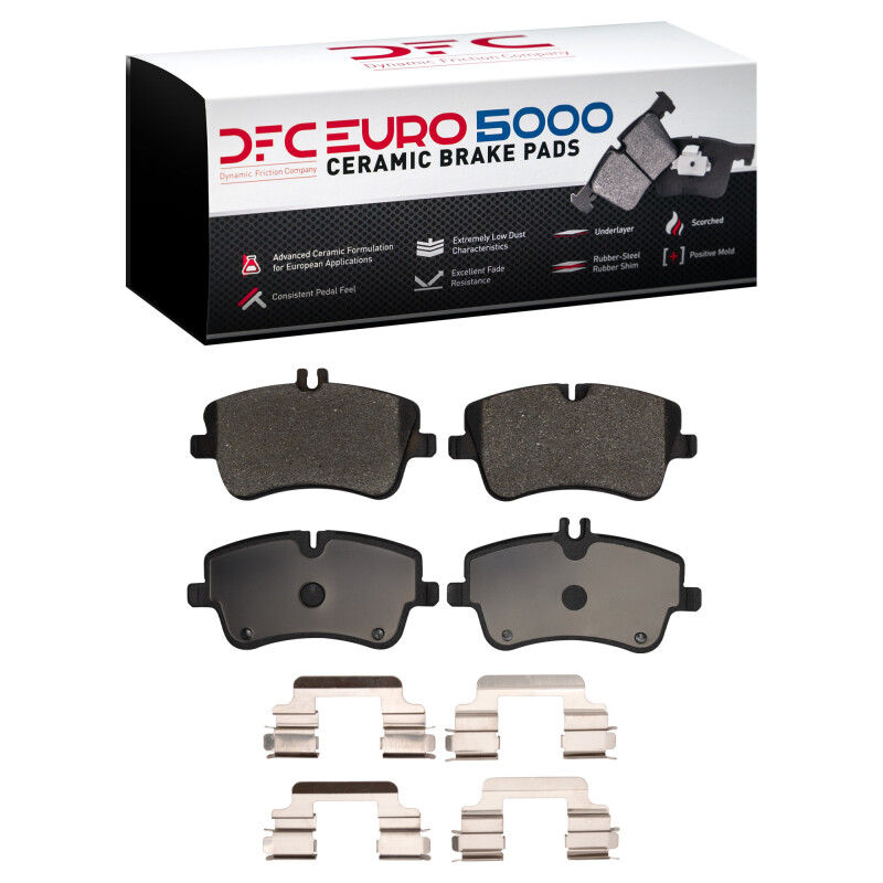 Picture of DFC Euro 5000 Ceramic Brake Pads - 1600-0872-01