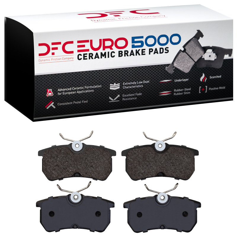 Picture of DFC Euro 5000 Ceramic Brake Pads - 1600-0886-00