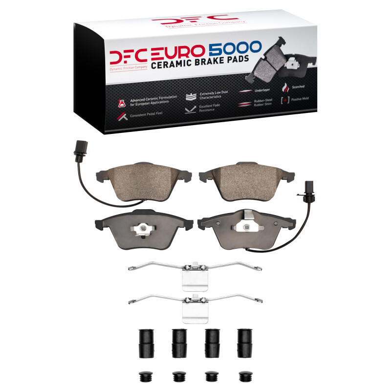 Picture of DFC Euro 5000 Ceramic Brake Pads - 1600-0915-12