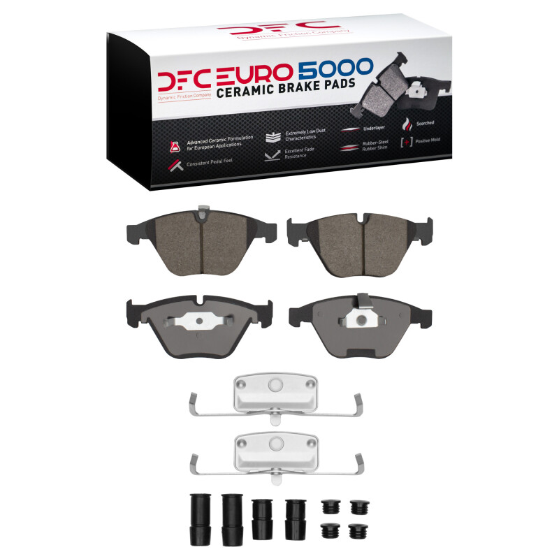 Picture of DFC Euro 5000 Ceramic Brake Pads - 1600-0918-01