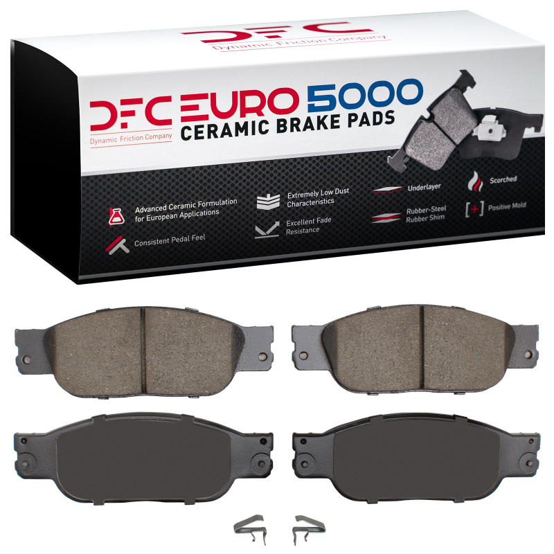 Picture of DFC Euro 5000 Ceramic Brake Pads - 1600-0933-00