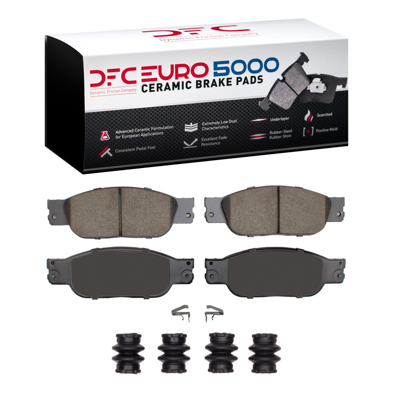 Picture of DFC Euro 5000 Ceramic Brake Pads - 1600-0933-01