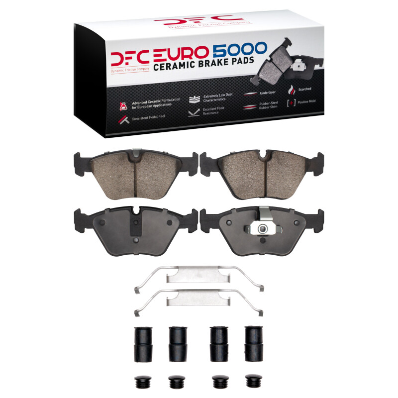 Picture of DFC Euro 5000 Ceramic Brake Pads - 1600-0946-01