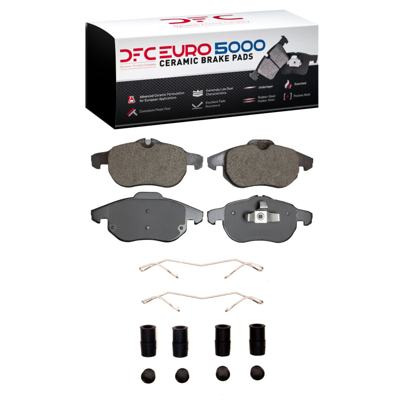 Picture of DFC Euro 5000 Ceramic Brake Pads - 1600-0972-01
