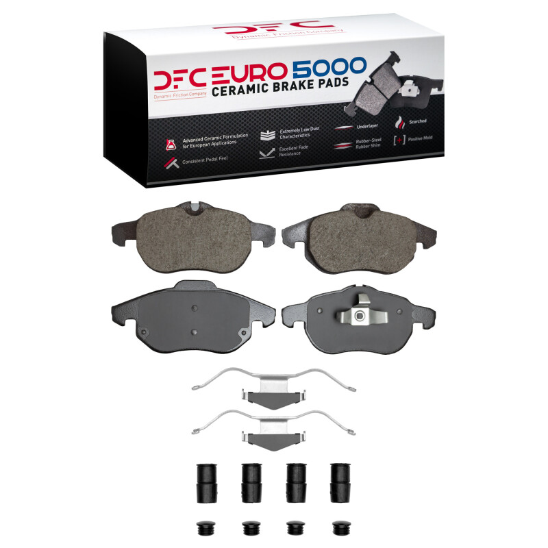 Picture of DFC Euro 5000 Ceramic Brake Pads - 1600-0972-02