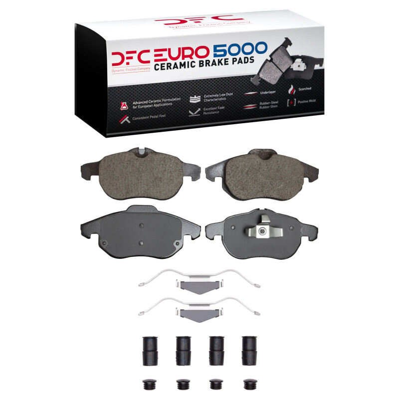 Picture of DFC Euro 5000 Ceramic Brake Pads - 1600-0972-03