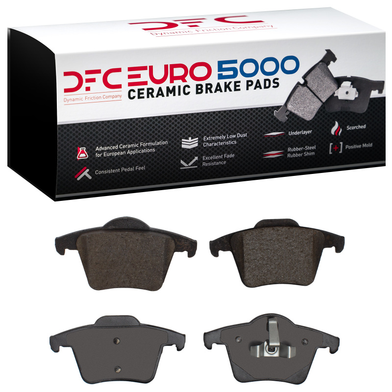 Picture of DFC Euro 5000 Ceramic Brake Pads - 1600-0980-00