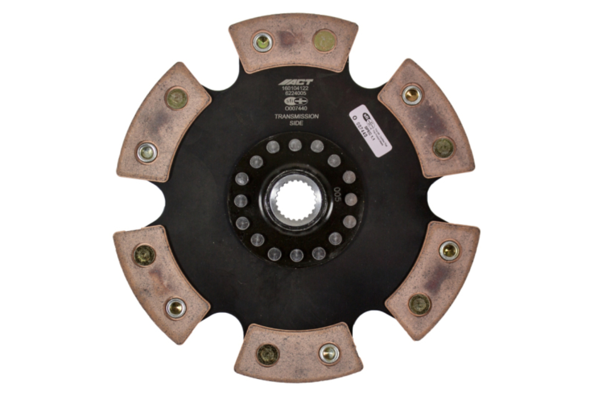 Picture of ACT 6 Pad Rigid Race Clutch Disc
