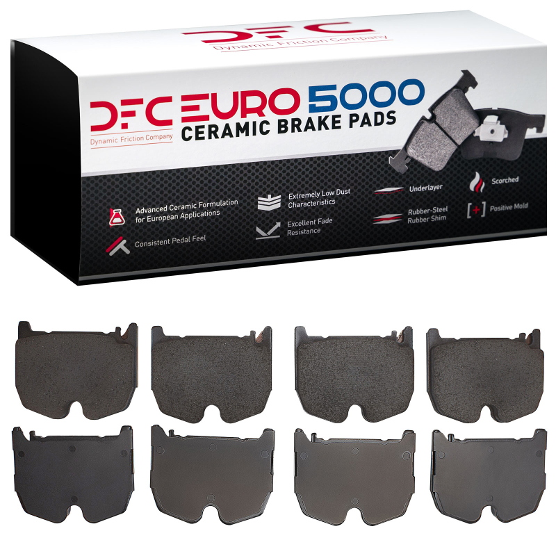 Picture of DFC Euro 5000 Ceramic Brake Pads - 1600-0983-00