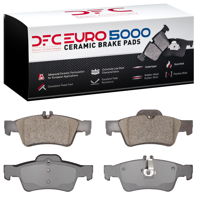 Picture of DFC Euro 5000 Ceramic Brake Pads - 1600-0986-00