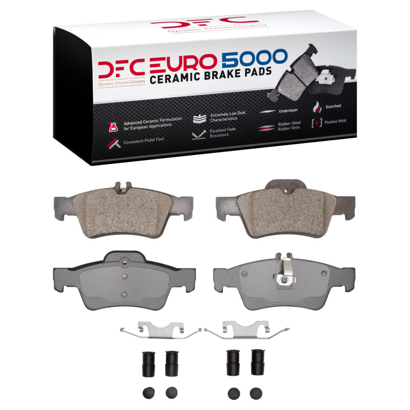 Picture of DFC Euro 5000 Ceramic Brake Pads - 1600-0986-01
