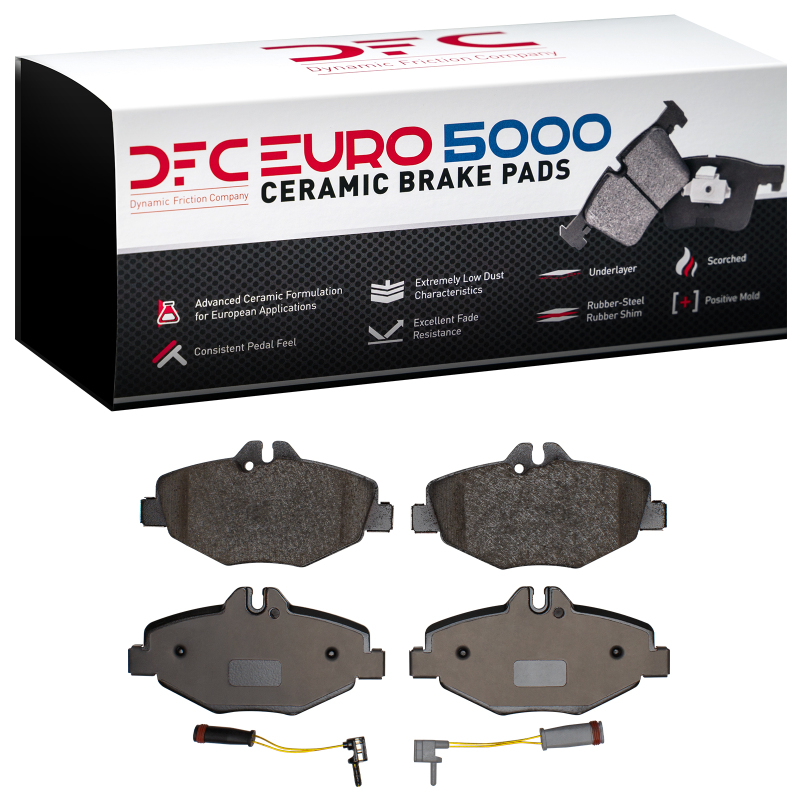 Picture of DFC Euro 5000 Ceramic Brake Pads - 1600-0987-00