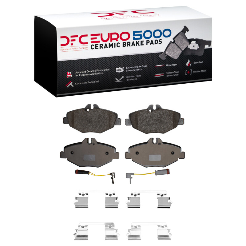 Picture of DFC Euro 5000 Ceramic Brake Pads - 1600-0987-01