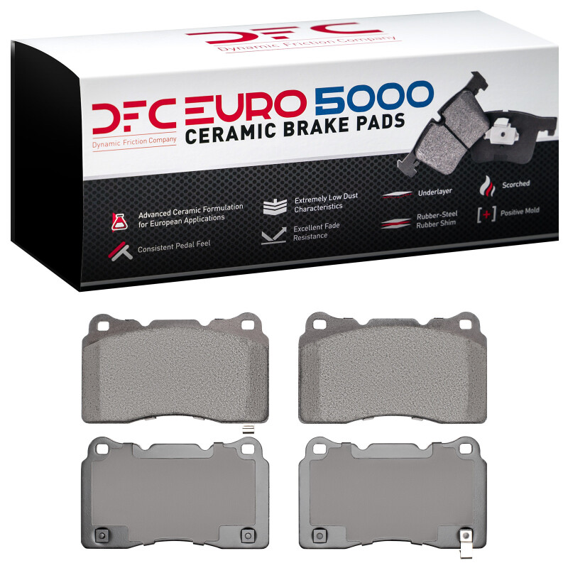 Picture of DFC Euro 5000 Ceramic Brake Pads - 1600-1001-00