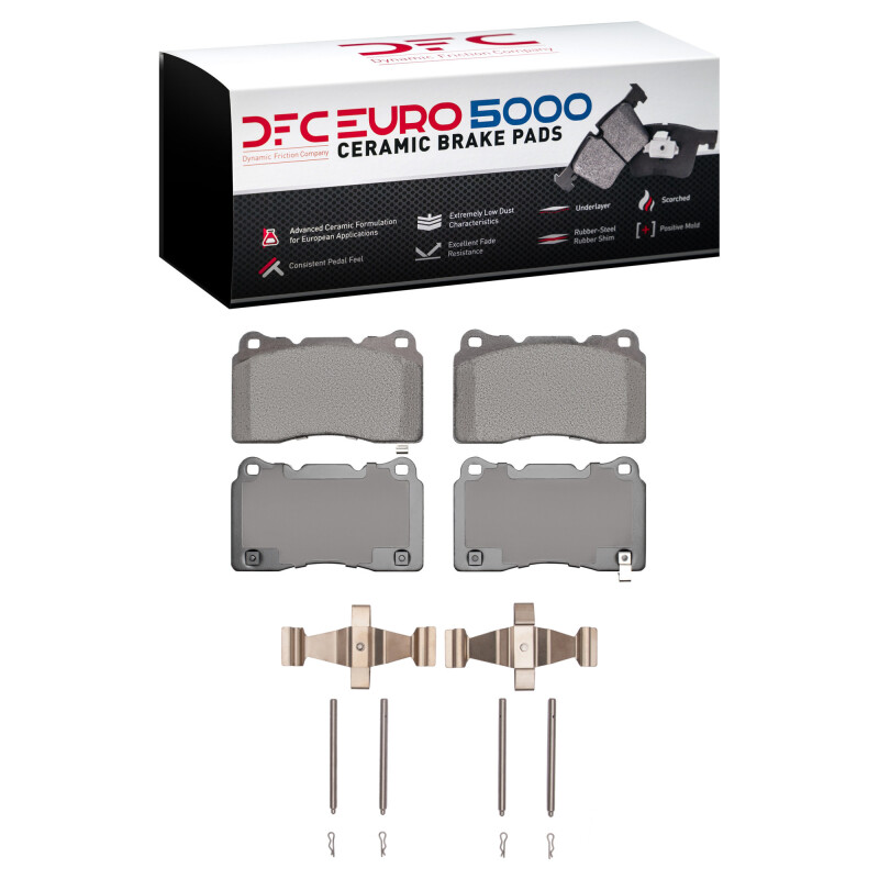 Picture of DFC Euro 5000 Ceramic Brake Pads - 1600-1001-01