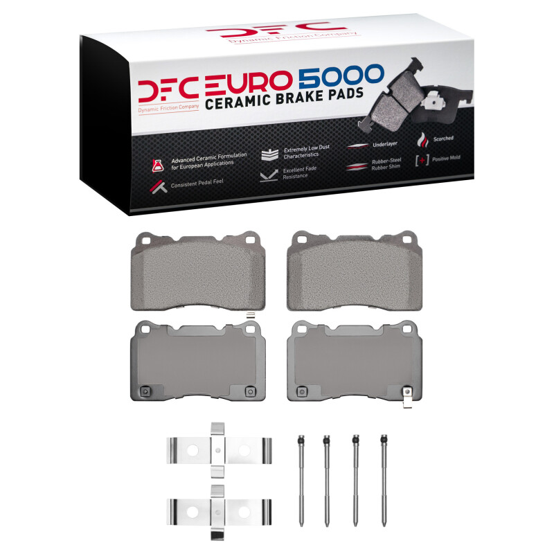 Picture of DFC Euro 5000 Ceramic Brake Pads - 1600-1001-02