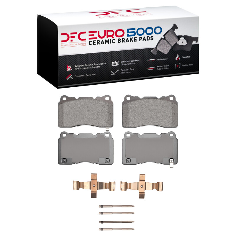 Picture of DFC Euro 5000 Ceramic Brake Pads - 1600-1001-03