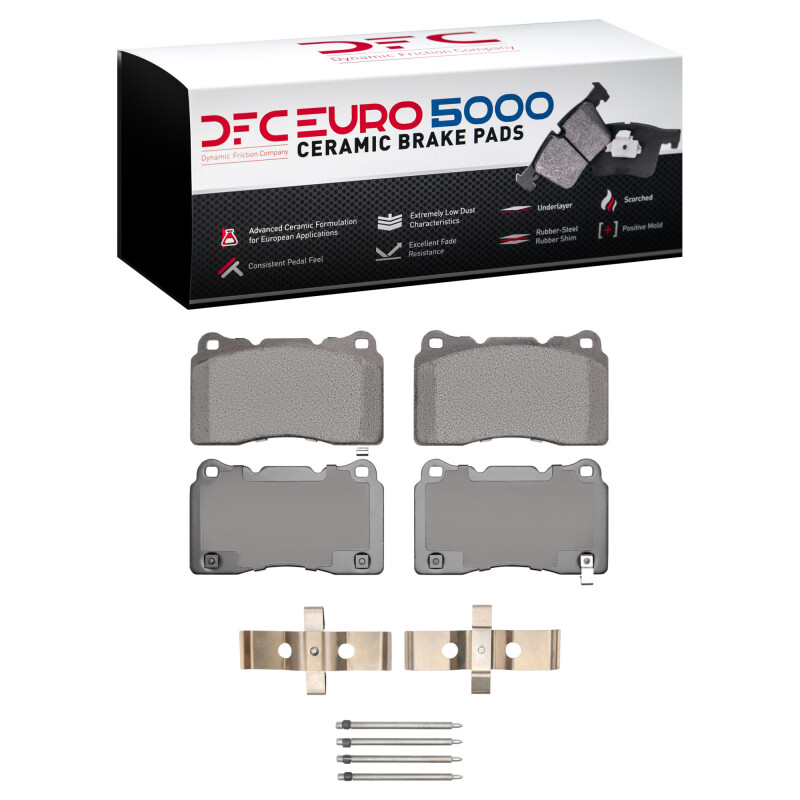 Picture of DFC Euro 5000 Ceramic Brake Pads - 1600-1001-04