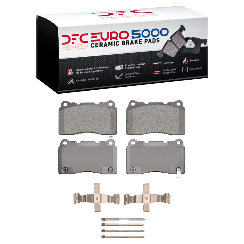 Picture of DFC Euro 5000 Ceramic Brake Pads - 1600-1001-06