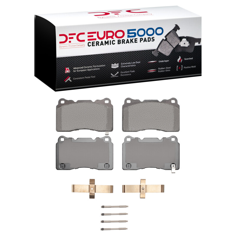 Picture of DFC Euro 5000 Ceramic Brake Pads - 1600-1001-05