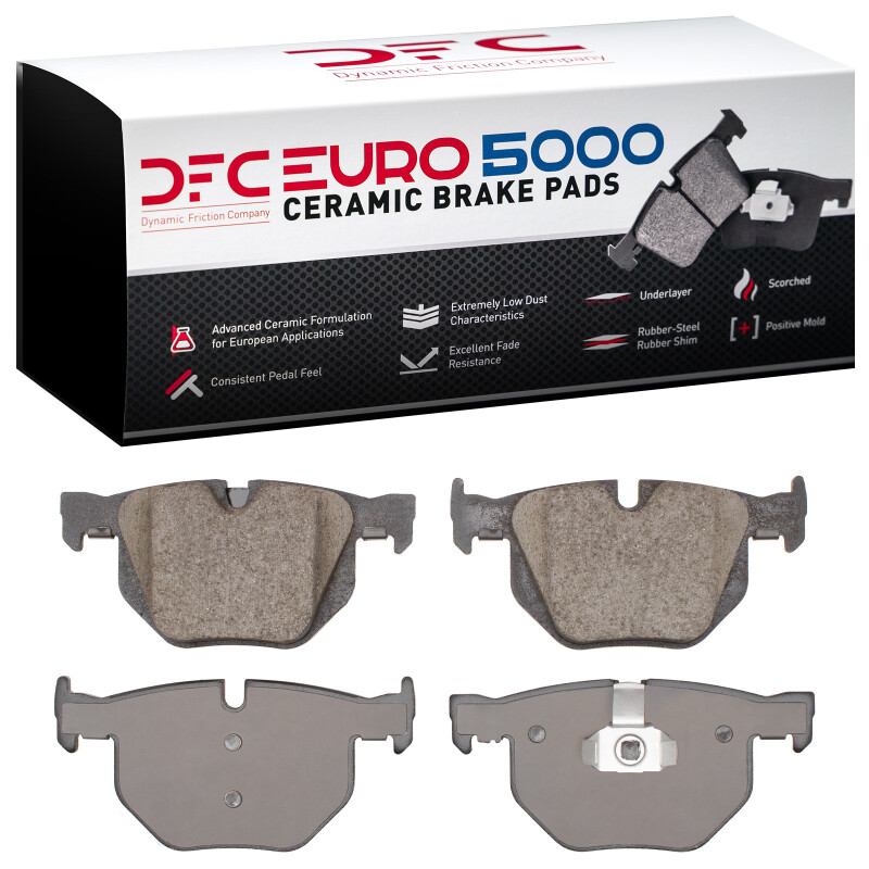 Picture of DFC Euro 5000 Ceramic Brake Pads - 1600-1042-00