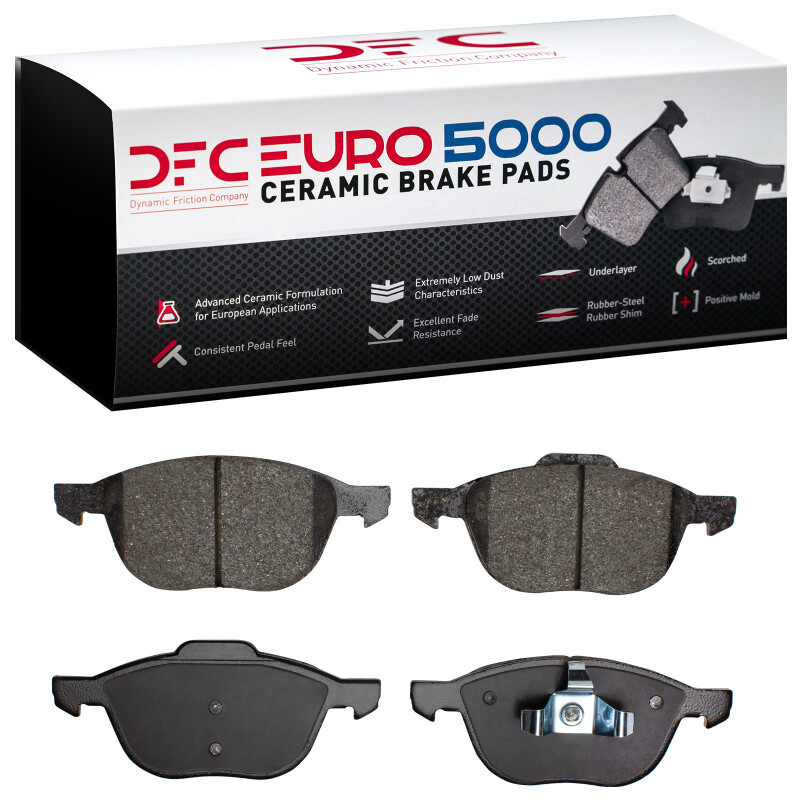Picture of DFC Euro 5000 Ceramic Brake Pads - 1600-1044-00
