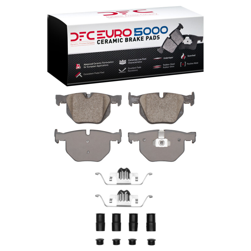 Picture of DFC Euro 5000 Ceramic Brake Pads - 1600-1042-01