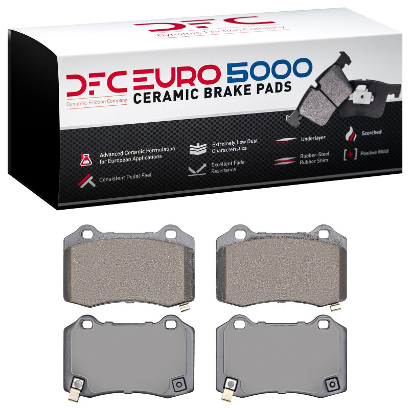 Picture of DFC Euro 5000 Ceramic Brake Pads - 1600-1053-00