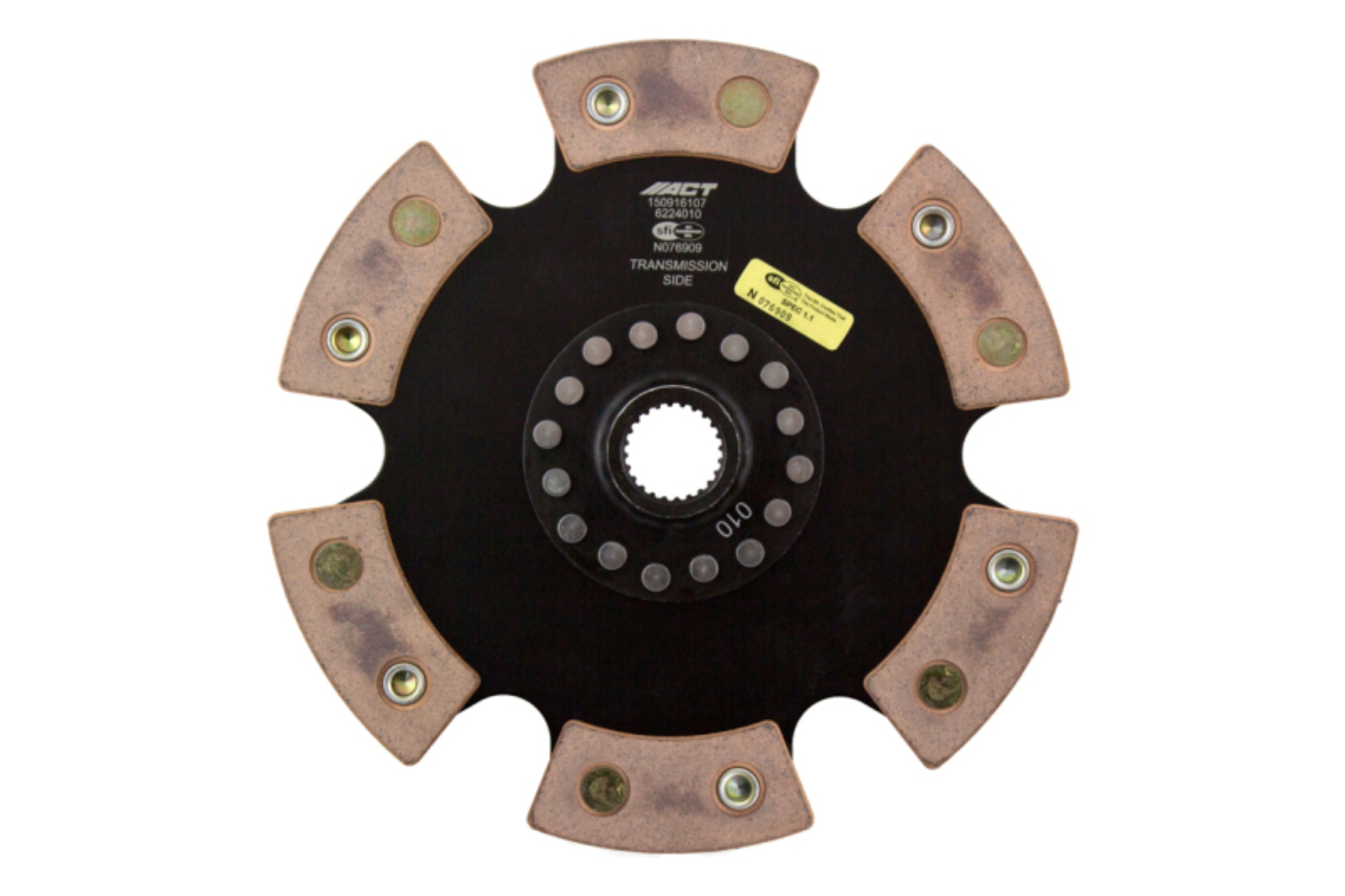 Picture of ACT 6 Pad Rigid Race Clutch Disc
