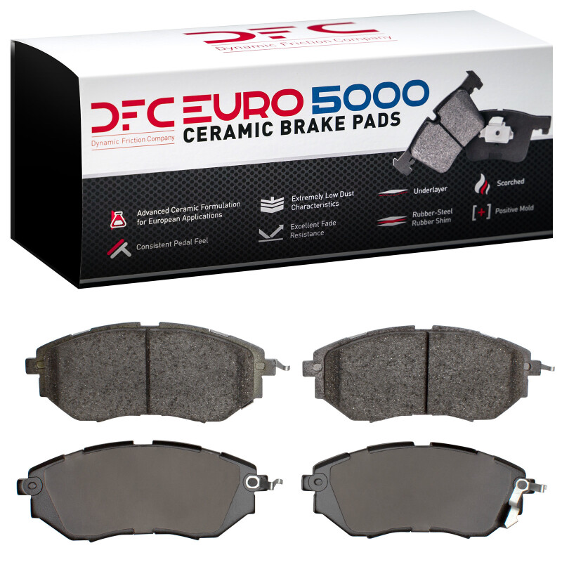 Picture of DFC Euro 5000 Ceramic Brake Pads - 1600-1078-00