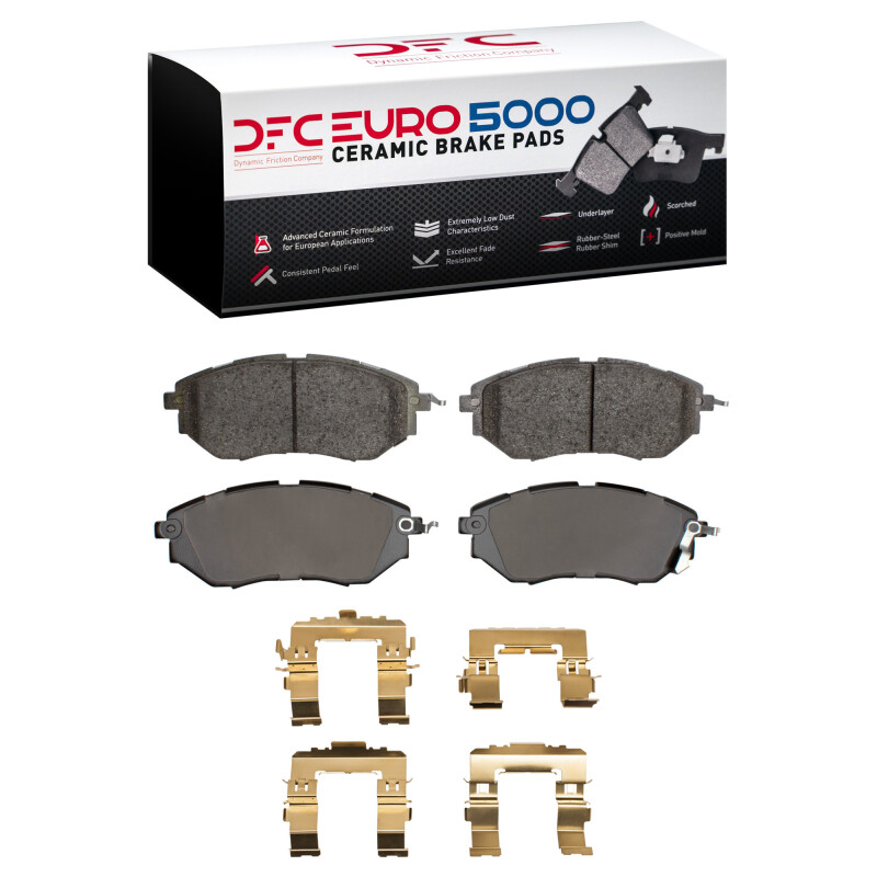 Picture of DFC Euro 5000 Ceramic Brake Pads - 1600-1078-02