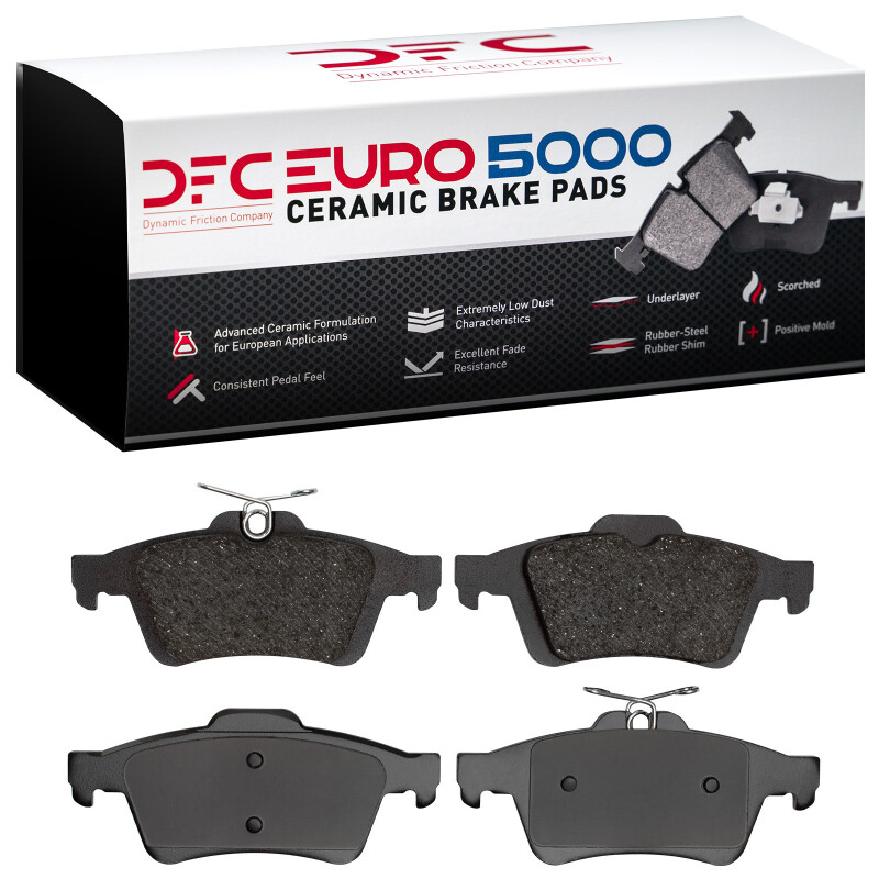 Picture of DFC Euro 5000 Ceramic Brake Pads - 1600-1095-00