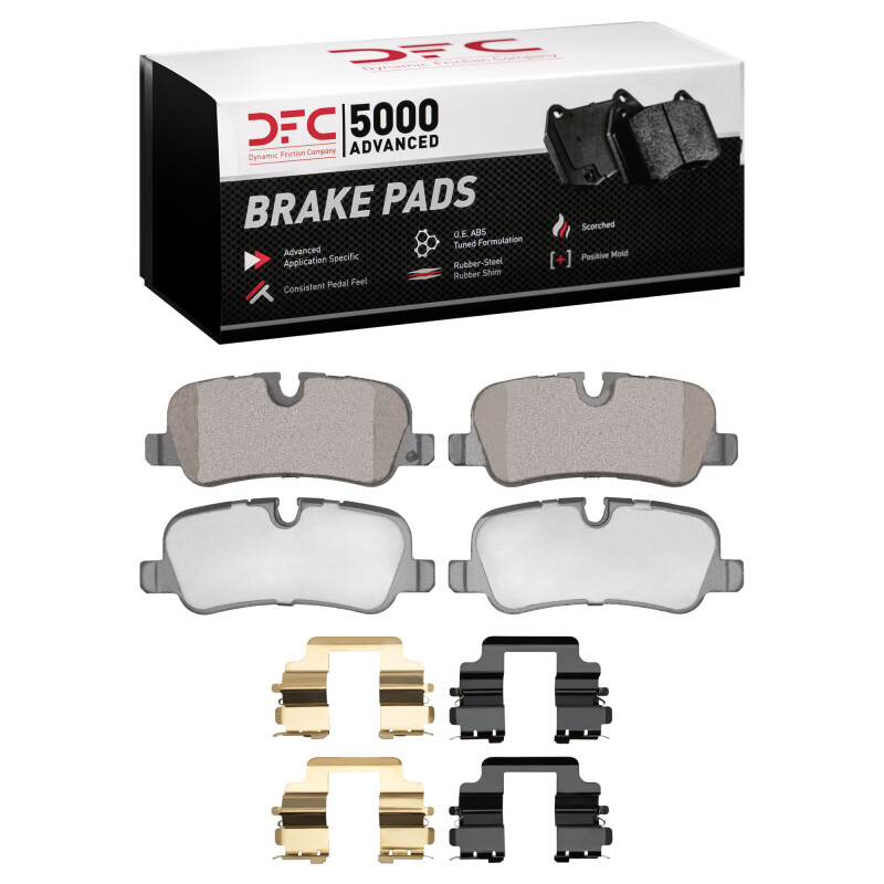 Picture of DFC Euro 5000 Ceramic Brake Pads - 1600-1099-01