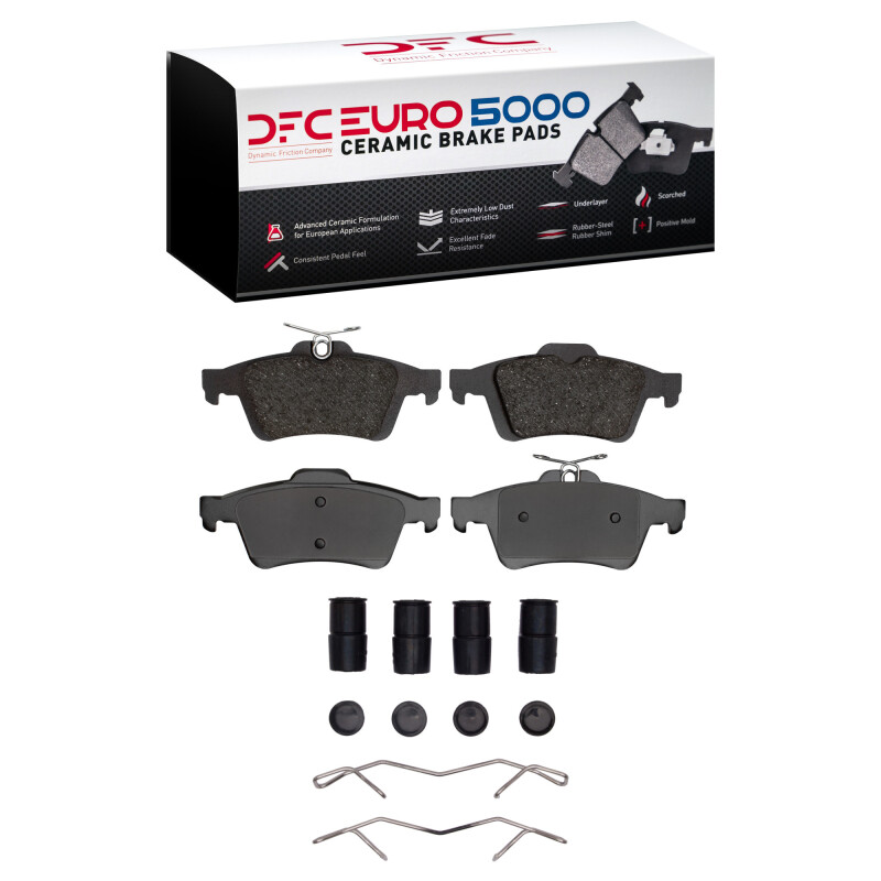 Picture of DFC Euro 5000 Ceramic Brake Pads - 1600-1095-01