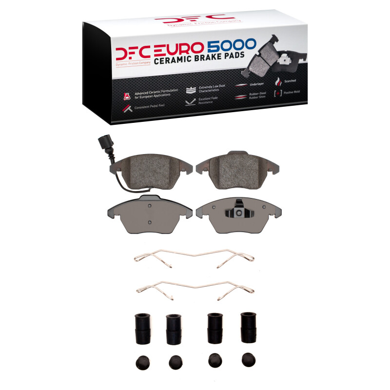 Picture of DFC Euro 5000 Ceramic Brake Pads - 1600-1107-01