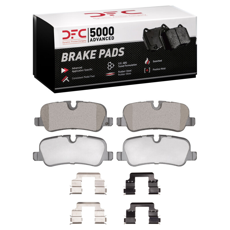 Picture of DFC Euro 5000 Ceramic Brake Pads - 1600-1099-02