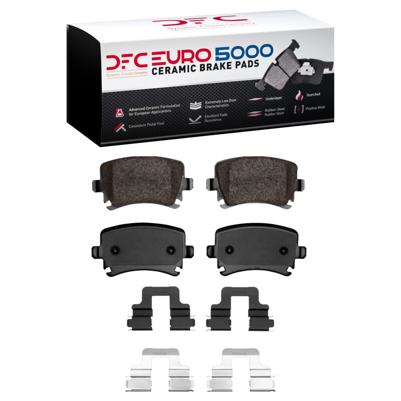 Picture of DFC Euro 5000 Ceramic Brake Pads - 1600-1108-01